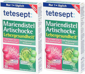 tetesept Mariendistel Artischocke Tabletten – Bild 1 von 1