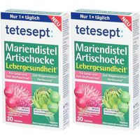 Produktbild von tetesept Mariendistel Artischocke Tabletten