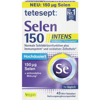 Produktbild von tetesept Selen 150 Intens Mini-Tabletten für Erwachsene 45 Stück