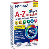 Produktbild von Tetesept Vitamin A-Z Depot Langzeit-Vitamin-Komplex Tabletten für Erwachsene
