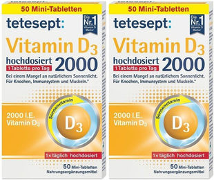 tetesept Vitamin D3 2000 hochdosierte Tabletten – Bild 1 von 1