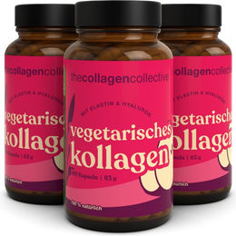 The Collagen Collective Daily Glow Vegetarischer Kollagen-Booster mit Hyaluron und Elastin Kapseln – Bild 1 von 2