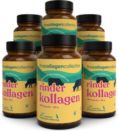 The Collagen Collective Rinder Kollagen Kapseln ohne Zusatzstoffe und zuckerfrei – Bild 1 von 2
