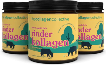 The Collagen Collective Rinder Kollagen Pulver Typ I zuckerfrei und ohne Zusatzstoffe 450 g – Bild 1 von 2