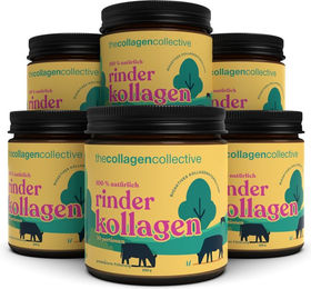 The Collagen Collective Rinder Kollagen Pulver Typ I zuckerfrei und ohne Zusatzstoffe 900 g – Bild 1 von 2