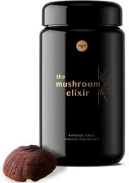 The Mushroom Elixir Bio Mushroom Coffee & Chai Pulver mit Lions Mane, Chaga, Reishi und Cordyceps, vegan und ohne Zusatzstoffe, 40 Portionen – Bild 1 von 6