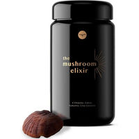 Produktbild von The Mushroom Elixir Bio Mushroom Coffee & Chai Pulver mit Lions Mane, Chaga, Reishi und Cordyceps, vegan und ohne Zusatzstoffe, 40 Portionen