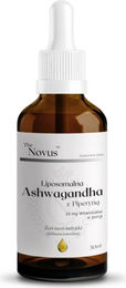 The Novus Liposomales Ashwagandha mit Piperin Tropfen 50 ml zuckerfrei und alkoholfrei – Bild 1 von 1