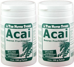 The Nutri Store Acai Beeren Fruchtpulver ohne Zusatzstoffe 300 g – Bild 1 von 1