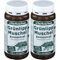 Produktbild von The Nutri Store Grünlippmuschelkonzentrat Kapseln
