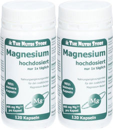 The Nutri Store Magnesium Oxid 400 mg Kapseln 120 Stück – Bild 1 von 1