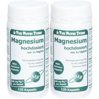 Produktbild von The Nutri Store Magnesium Oxid 400 mg Kapseln 120 Stück