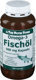The Nutri Store Omega-3 Fischöl 500 mg Kapseln – Bild 1 von 2