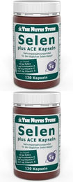 The Nutri Store Selen 60 µg mit ACE Selenhefe Kapseln 120 Stück – Bild 1 von 1