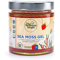 Produktbild von The Seamoss Jungle Sea Moss Gel Erdbeere ohne Zusatzstoffe flüssig