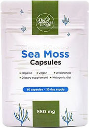 The Seamoss Jungle Sea Moss Kapseln vegan ohne Zusatzstoffe – Bild 1 von 1
