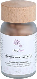 Tigogreen Frauenmantel Komplex mit Vitamin B6 und Grüntee Kapseln 80 Stück – Bild 1 von 1