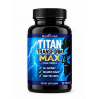 Produktbild von Titan Transform Kräuter-Komplex Kapseln 30 Stück