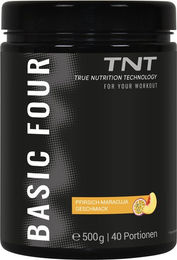 TNT Basic Four Trainingsbooster Pulver 500g vegan gluten- und laktosefrei ohne Aspartam – Bild 1 von 4
