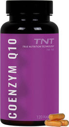 TNT Coenzym Q10 Kapseln mit 200 mg Ubiquinon vegan laktosefrei und glutenfrei – Bild 1 von 4