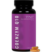 Produktbild von TNT Coenzym Q10 Kapseln mit 200 mg Ubiquinon vegan laktosefrei und glutenfrei