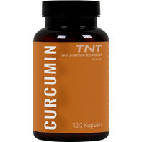 Produktbild von TNT Curcumin Kapseln mit Kurkuma und Bioperin vegan 120 Stück