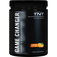 Produktbild von TNT Game Changer Carbs & Electrolytes Pulver Orange Vegan