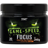 Produktbild von TNT Game Speed Focus Pulver Peach Ice Tea 240g vegan
