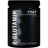 Produktbild von TNT L-Glutamin Pulver - Reines L-Glutamin - 500g - ohne Zusatzstoffe, zuckerfrei, laktosefrei und glutenfrei