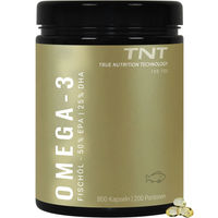Produktbild von TNT Micronutrients Omega-3 Fischöl Kapseln mit 50% EPA und 25% DHA 800 Kapseln