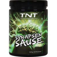 Produktbild von TNT Synapsensause Pre-Workout Booster Apfel Pulver 440g vegan