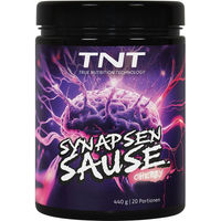 Produktbild von TNT Synapsensause Pre-Workout Trainingsbooster Kirsche Pulver 440g ohne Zusatzstoffe