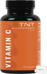 TNT Vitamin C Kapseln mit Ascorbinsäure 750 mg vegan 120 Stück – Bild 1 von 4