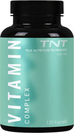 TNT Vitamin Complex Vegan 13 Vitamine Kapseln 120 Stück laktosefrei und glutenfrei für Sportler – Bild 1 von 4
