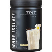 Produktbild von TNT Whey Protein Isolat Vanille 1000 g laktosefrei vegetarisch