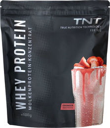 TNT Whey Protein Konzentrat Erdbeere Vegetarisch 1000 g Pulver – Bild 1 von 4