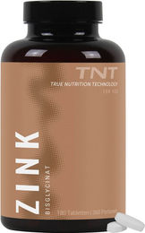 TNT Zink Bisglycinat Tabletten Vegan 180 Stück mit 25 mg Zink pro Portion – Bild 1 von 4