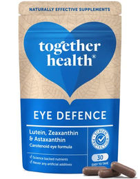 Together Health Augen Vitaminkomplex mit Astaxanthin, Zeaxanthin, Lutein und Vitamin A – 30 vegane Kapseln – Bild 1 von 4