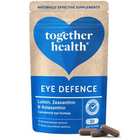 Produktbild von Together Health Augen Vitaminkomplex mit Astaxanthin, Zeaxanthin, Lutein und Vitamin A – 30 vegane Kapseln