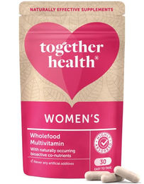 Together Health WholeVit Women's Multi Vegan Nahrungsergänzungsmittel für Frauen 30 Kapseln – Bild 1 von 4
