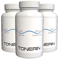 Produktbild von TONERIN Kapseln vegan ohne Zusatzstoffe 180 Stück