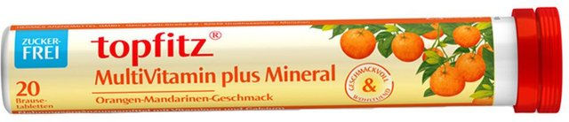 Topfitz Multivitamin + Mineral Brausetabletten für Erwachsene – Bild 1 von 2