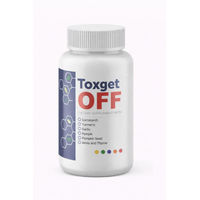 Produktbild von Toxget OFF von GLOBAL D LTD – Pflanzliche Unterstützung für Verdauung und Darmbalance – 30 Kapseln