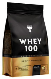 Trec Nutrition Gold Core Whey 100 Protein Pulver Schokolade 900 g – Bild 1 von 3