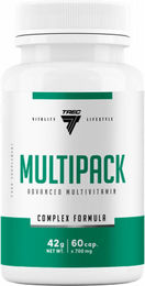 Trec Nutrition Multipack Vitamine und Mineralien Komplex für Sportler 60 Kapseln – Bild 1 von 2