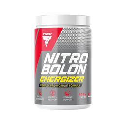 Trec Nutrition Nitrobolon Energizer Pre-Workout Pulver mit Kreatin, BCAA, Taurin und Arginin, 600 g – Bild 1 von 3