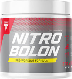 Trec Nutrition Nitrobolon Pre Workout Pulver mit Kreatin, Taurin, Arginin, Glutamin und Citrullin Tropical 300 g – Bild 1 von 2