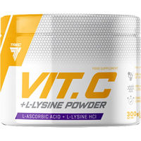 Produktbild von Trec Nutrition Vitamin C und L-Lysin Pulver mit Ascorbinsäure für Sportler und Erwachsene 300 g