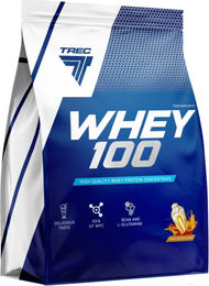 Trec Nutrition Whey 100 Whey Protein Konzentrat Pulver Peanut Butter 2275 g – Bild 1 von 8