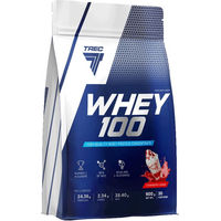 Produktbild von Trec Nutrition Whey 100 Whey Protein Konzentrat Pulver Peanut Butter 900 g